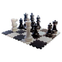 Nagy sakkfigura készlet és Puzzle sakk