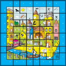 Sakkpalota puzzle (32 db-os)