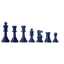 Színes sakkfigura készlet